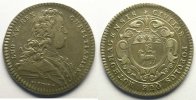 Tokens and Medals Jeton rond en argent Royal tokens Normandie Jeton rond en argent Ville de Rouen Louis XV TTB -