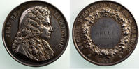 Tokens and Medals Numismatique de l'Agriculture Horticulture DE LONGUEIL Société d'Horticulture de la Moselle - Metz 1862 argent 51mm TTB+ -