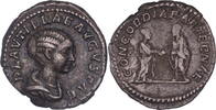 Roman Empire Denarius Plautilla AR Denarius – CONCORDIAE AETERNAE -