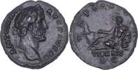 Roman Empire As Antoninus Pius AE As – TIBERIS SC -
