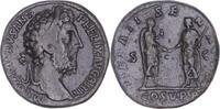 Roman Empire Sestertius Commodus AE Sestertius – PIETATI SENATVS -