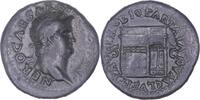 Roman Empire As Nero AE As – Temple of Janus with Closed Doors -