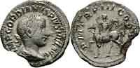 Roman Empire Denarius Gordian III AR Denarius – Emperor on Horseback -