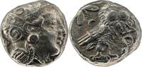 Ancient Greek Tetradrachm Attica, Athens AR Tetradrachm – Owl – Intermediate Style -