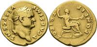 Roman Empire Aureus Titus AU Areus – TRI POT PONTIF -