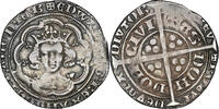England Groat Edward III AR Groat – Plantagenet – Pre-Treaty Coinage (London Mint) -