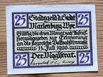 Westpreußen 25 Pfennig 1920 Notgeld der Stadt Marienburg AU-