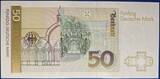 Deutschland BRD 50 Deutsche Mark 1991 50 DM Banknote AU-55