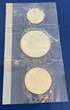 Dollar, Half Dollar, Quarter Dollar 1976 S Set - ¼ Dollar + ½ Dollar + 1 Dollar - USA Münzen Zweihundertjahrfeier Satz CH UNC in Original Folie