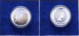 Australien 1/2 Dollar 1/2 Unze Silber 2013 Perth Mint: Känguru mit Farbapplikation bu in Kapsel