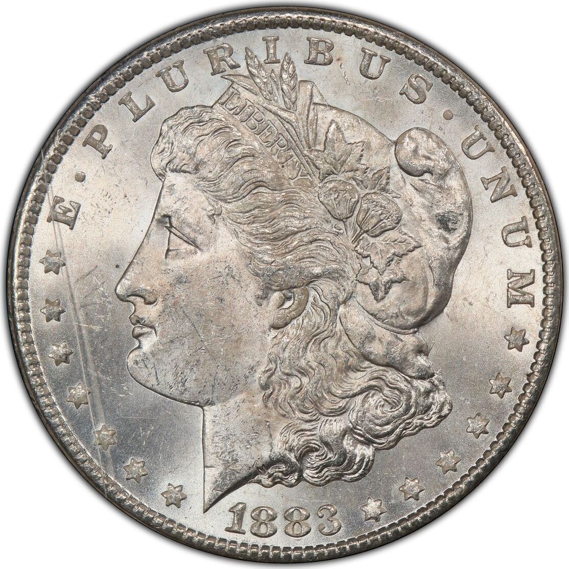 The United States of America $1 1883 CC 1883-CC Morgan Dollar GSA Hoard ...