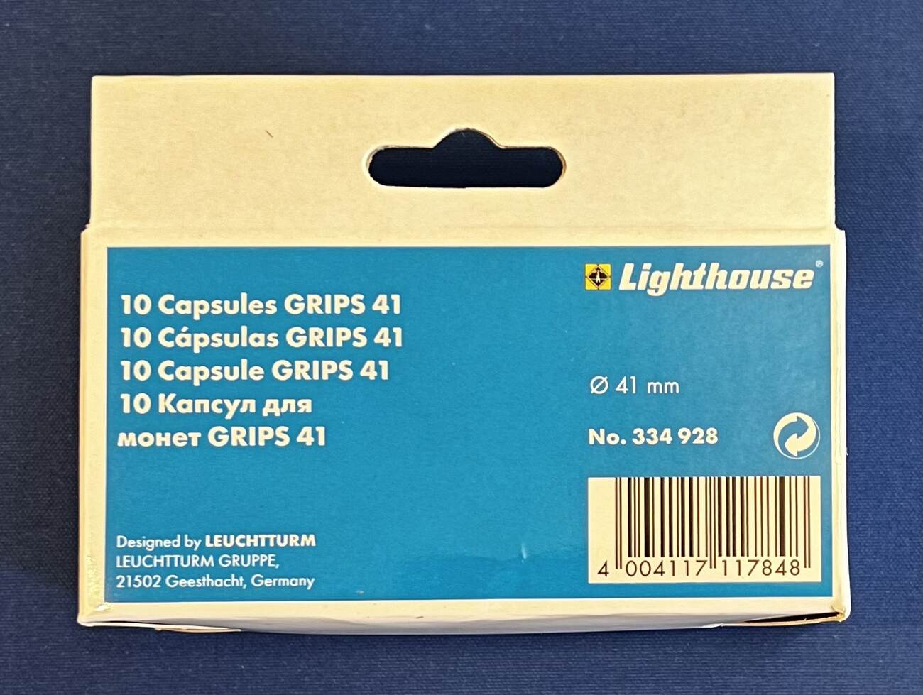 Leuchtturm Caps27 10 Münzkapseln 27 Mm Online Kaufen