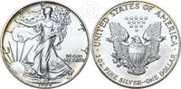 USA 1 Dollar 1 Unze Silber American Eagle - Vereinigte Staaten von Amerika 1 oz Silber -