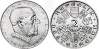 Österreich 2 Schilling Österreich, 2 Schilling 1933, Gedenkmünze Dr. Ignaz Seipel 1876 - 1932 -