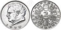 Österreich 2 Schilling Österreich, 2 Schilling 1928, Gedenkmünze Franz Schubert -