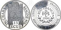 Frankreich 100 Francs Karl der Große - 15 ECU -