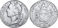 Frankreich 1/2 ECU, 44 Sols Lille - Louis XV -
