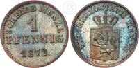 Großherzogtum Hessen-Darmstadt 1 Pfennig Hessen Darmstadt -