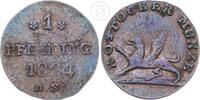 Rostock 1 Pfennig Hansestadt -