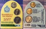 San Marino 2,30 Euro KMS San Marino 2007 Miniset (2€, 20 Cent, 10 Cent) -