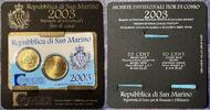 San Marino 0,7 Euro KMS San Marino 2003 Miniset (50 Cent, 20 Cent) -