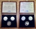Deutschland BRD 3 Silbermedaillen Portraits der drei Kaiser - Set -