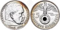 Drittes Reich 5 Reichsmark 5 Reichsmark Paul von Hindenburg - mit HK -
