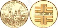 Deutschland BRD Goldmedaille Deutsches Turnfest - Stuttgart 73 -