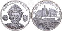 Deutschland Silbermedaille Graf Rainald von Dassel - 675 Jahre Stadt Dassel 1315-1990 -