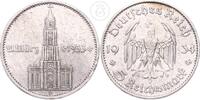 Deutschland - Drittes Reich 5 Mark 5 Reichsmark Garnisonkirche Potsdam mit Datum -