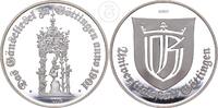 BRD Silbermedaille Universitätsstadt Göttingen - Die Gänseliesel zu Göttingen anno 1901 -