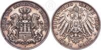 Deutsches Kaiserreich - Hamburg 3 Mark Hansestadt Hamburg -