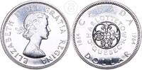 Kanada 1 Dollar Elisabeth II. - Charlottetown Quebec 1864 - 1964 -