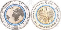 5 Euro 2016 A Deutschland BRD 5 € Gedenkmünze - Planet Erde - Blauer Planet prägefrisch
