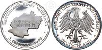 Deutschland BRD Silbermedaille Deutsche Einheit -