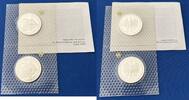 Deutschland BRD 2 x 10 Mark 10 Deutsche Mark - 150. Jahrestag der Friedensklasse des Ordens Pour le Mérite -