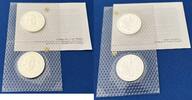 Deutschland BRD 2 x 10 Mark 10 Deutsche Mark - 250. Geburtstag von Johann Gottfried Herder -