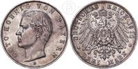 Deutsches Kaiserreich - Bayern 3 Mark 3 Reichsmark König Otto (1886-1913) -