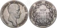 Preussen Reichsthaler Friedrich Wilhelm III. König von Preußen -