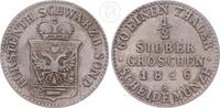 Schwarzburg-Sondershausen 1/2 Silbergroschen Günther Friedrich Karl II. (1835-1880) -