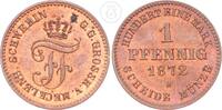 Mecklenburg Schwerin 1 Pfennig Friedrich Franz II. -