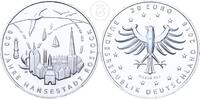 20 Euro 2018 Deutschland BRD 20 € Gedenkmünze 800 Jahre Hansestadt Rostock prägefrisch in Kapsel