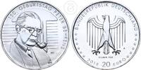 20 Euro 2018 Deutschland BRD 20 € Gedenkmünze 150. Geburtstag Peter Behrens prägefrisch in Kapsel