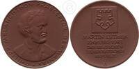 DDR Porzellanmedaille Ehrung der DDR - Martin Luther - Philipp Melanchthon -