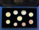 Lettland KMS Premium Satz mit Goldmedaille (ca. 1 g fein) -