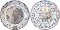 Deutschland BRD 5 Euro 5 € Gedenkmünze - Planet Erde - Blauer Planet -