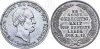Sachsen-Albertinische Linie 1/6 Taler König Friedrich August II. (1836-1854) -