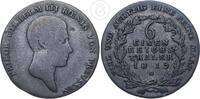 Preußen 1/6 Taler Friedrich Wilhelm III. (1797-1840) -