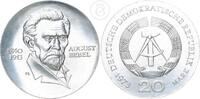 Deutschland DDR 20 Mark 20 Mark Gedenkmünze - 60. Todestag von August Bebel -