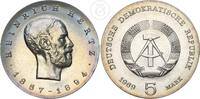 DDR 5 Mark Heinrich Hertz, 75. Todestag, Berlin -
